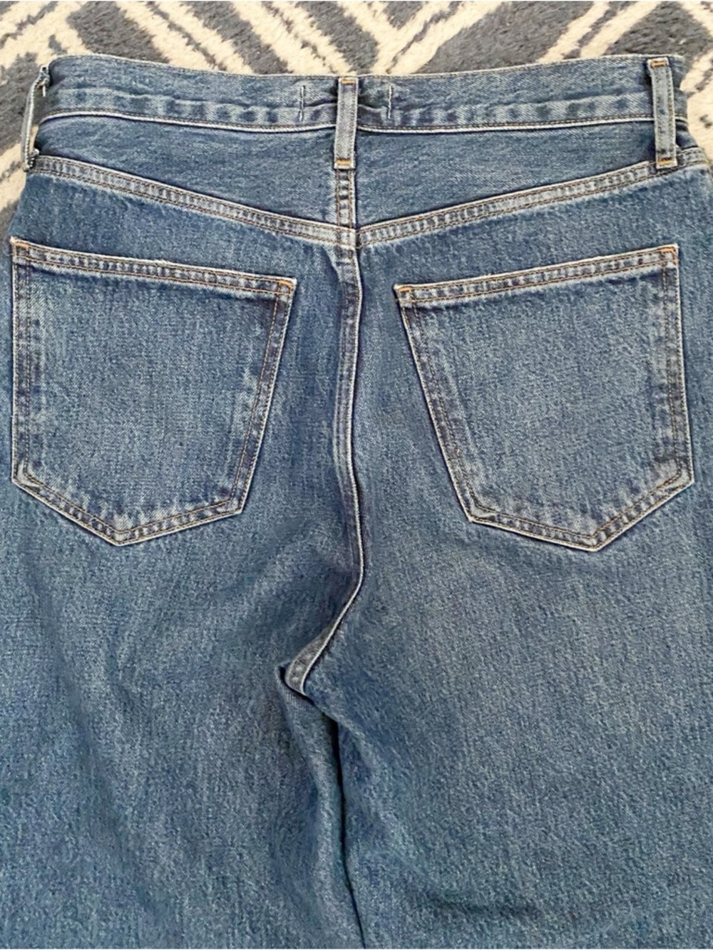 AGOLDE Dame High-Rise Wide Leg Jeans - Picture 9 of 10